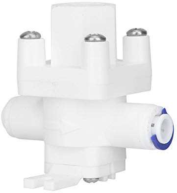 Válvula Reductora RO de 1/4, Regulador de Presión de Agua para de ósmosis Inversa con Conexión Rápida para Filtro de Agua y Máquina de Bebida Directa
