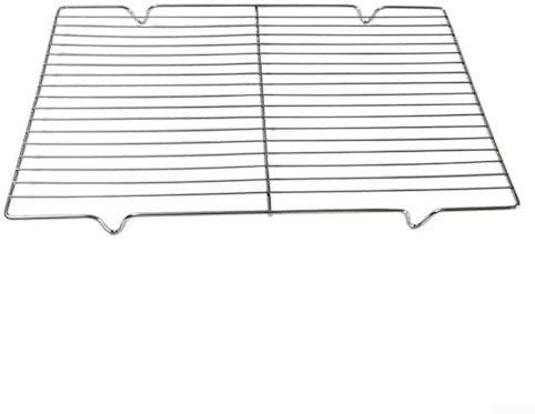 Zilimontt Parrilla cuadrada de acero inoxidable para barbacoa, 30 x 20,5 cm, 41 x 20,5 cm, para hornear carbón, asar al aire libre, camping, picnic y cocina de fiesta (S)