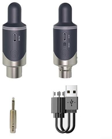 Tragbares UHF Wireless XLR Mikrofon-Set mit Metallkonstruktion für zuverlässige Leistung