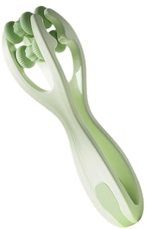 XBOKA Masajeador de manos de silicona, masajeador de dedos de doble rodillo, herramienta de cuidado de manos, masajeador de rodillo de dedos