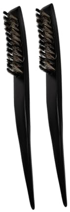 BATHVEVE 2piezas Cepillo De Cerdas Duras Para Alisar Cabello De Peine Para Cardar y Estilo Para Tipo De Cabello Diseño Ligero y Portátil Mango De Peine Para Masaje De Cabelludo