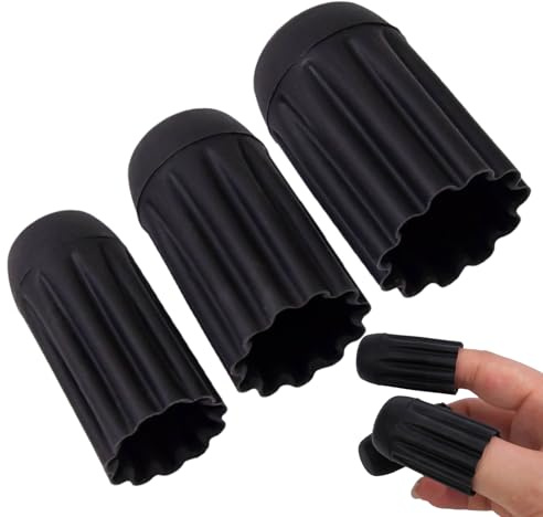 Protector De Dedo De Crochet - Protectores De Dedos De Silicona, 3p | 3pcs Protectores De Dedo De Crochet Elástico De Silicona: Protector De Dedos Protectores Multifuncionales, Herramientas De Manuali