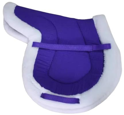 Zxpjkyu Manta para Silla de Montar, cómoda, práctica, Transpirable, para Montar, para Club, Calentamiento y senderos, Violeta Oscuro
