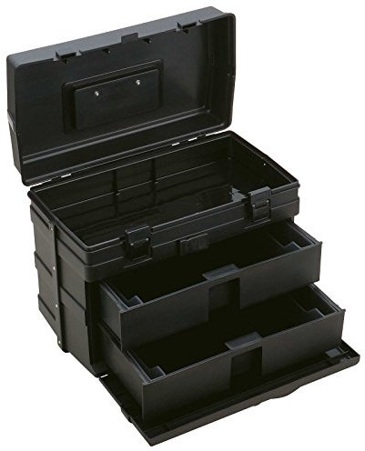 Meiho Angelkoffer Angeln Box - Trendy 8000 schwarz 42x24,5x32,6cm