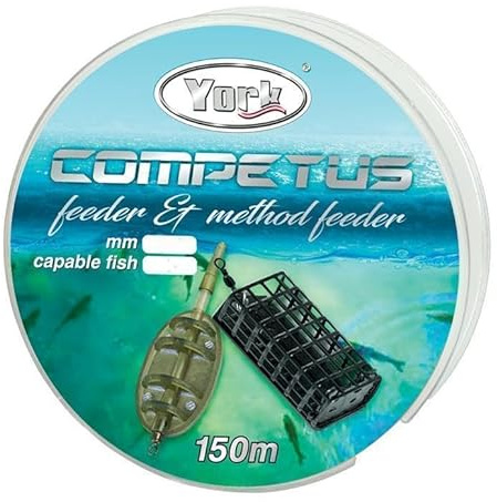 Angelschnur York Competus Method Feeder 0,16-0,30mm 150m Monofile (0,25mm / 13kg)