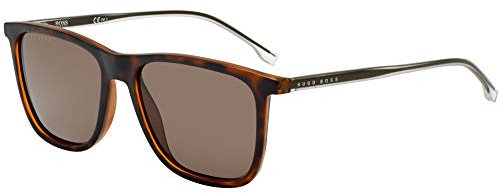 Hugo Boss Herren BOSS 1148/S Sonnenbrille, opaco Marrone Avana, 56