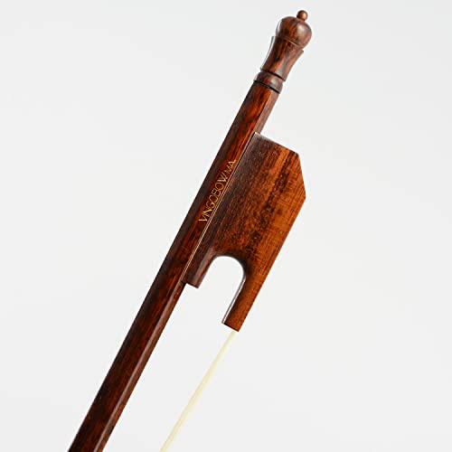 Arco de violín barroco de madera de serpiente con un maravilloso equilibrio, muy flexible y de gran resistencia, fácil de controlar