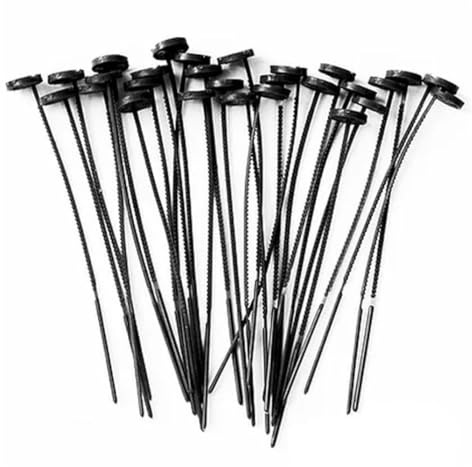 Pastoralist Fast No-Sew Button Tool Kit - 30PCS Replacement and Fixing for Clothes (Black)