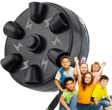 ETUCYNG Schock Fingerspiel - Elektro Schock Detektor - Lügendetektor Mit Sechs Fingern, Elektrischer Lügendetektor Lügner Test, Lügendetektor Mit Roulette, Lügenerkennungstest Für Schock Fingerspiel