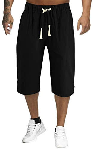 Generico L’ di Pantaloni Antitaglio Neri Eleganti Elasticizzati Uomo Elastico Cuoco Estivi Impermeabili