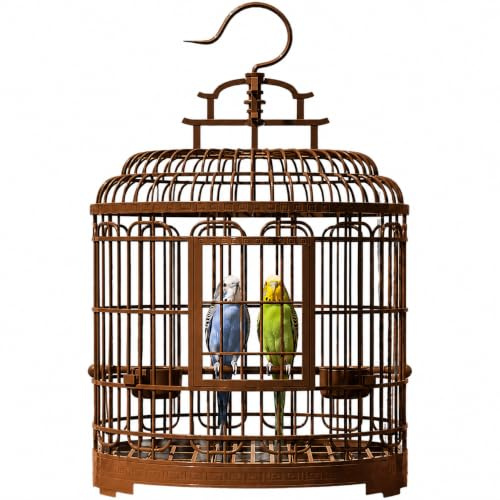 SUPVOX Large Parrot Cage,Portable Bird Travel Cage for Parakeets Cockatiels