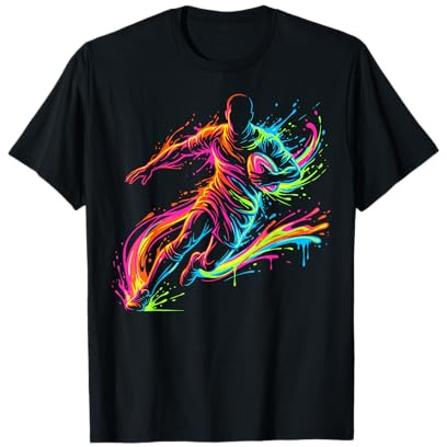 Joueur de Rugby Homme Enfant Garçon T-Shirt