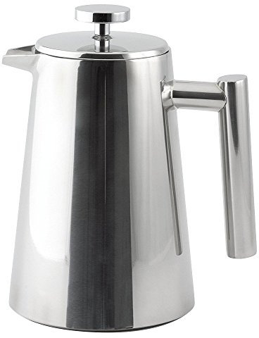 Weis Pressfilterkanne aus Edelstahl doppelwandig 0,35 L, Silber
