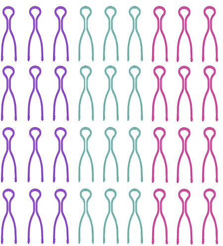 TANCUDER 60er Set Spulenhalter Spulenfadenhalter Spulen Faden Spule Klemmen Bobbin Buddies Nähmaschine Zubehör zum Halten von Halten Spule Faden Schwänze Unter Kontrolle Halter für Garnspulen