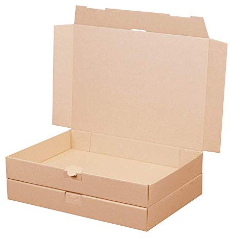 100 Maxibriefkartons 350 x 250 x 50 mm braun DIN A4+ B4 Maxibrief Versandkarton Warensendung Büchersendung