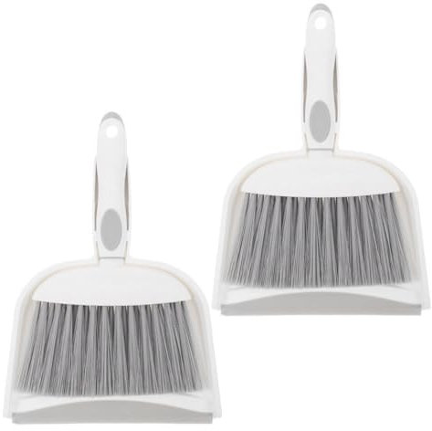 Ciieeo Piccola Scopa e Paletta Scopa da Tavolo Spazzola e Paletta Mini Adatta per Pulizia di Aree Piccole Come Desktop Computer Telefoni Cellulari e Altri Dispositivi Digitali Comoda Impu