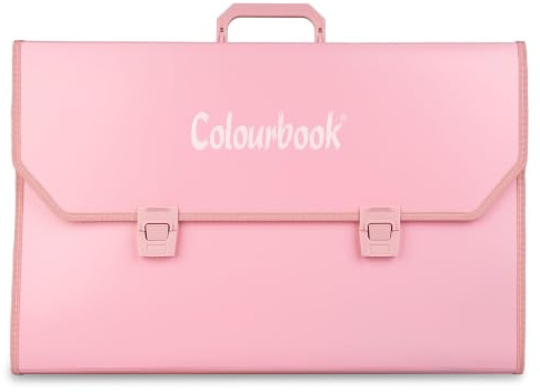 Colourbook Valigetta Portadisegni Con Tracolla, Formato A3 35x50 Cm, Impermeabile E Leggera, Made In Italy