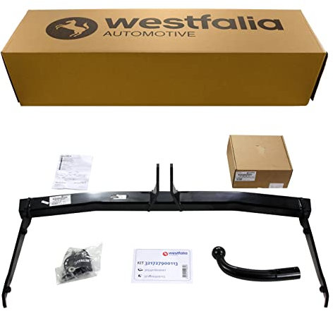 Westfalia Starre Anhängerkupplung für VW Tiguan (BJ 11/2007-03/2016) - im Set mit 13-pol. fzg.-spez. Westfalia Elektrosatz