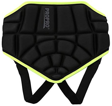 Alomejor Kinder Gepolsterte Hüfte 3D Gepolsterte Hüfte Schutzshorts Schutz Butt Pad Anti-Fall-Hose Hip Pad für Skateboard Skate Skate Snowboard