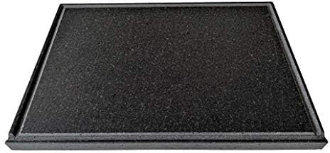 Placa de piedra volcánica Ollar – Refractaria de Etna para horno eléctrico & gas, barbacoa, parrilla para pizza y carne – Medidas a elegir (40 x 40 cm)