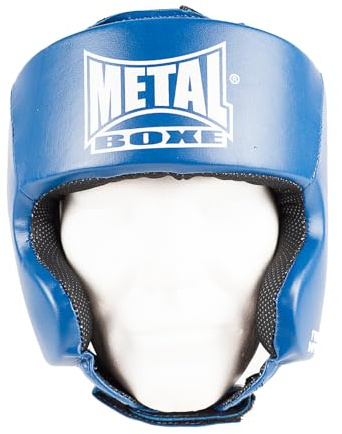 METAL BOXE - Senior-Kopfschutz, Blau