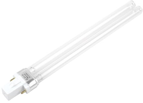 Forever Speed Lampada UV 13W G23, Ricambio per Filtri UVC Laghetti, 8000 Ore, Batteriostatica e Distrugge Alghe Galleggianti
