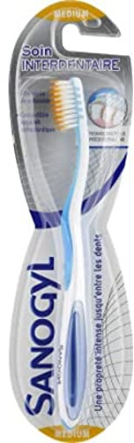 Sanogyl Brosse à dents medium, soin interdentaire - La brosse à dents