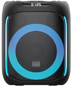 Mobile Beat SB-TWS 100 BT Soundbox, bis zu 7h Laufzeit, LED-Lichtefeekte, praktischer Tragegriff, Akku, USB-Ladefunktion für Externe Geräte