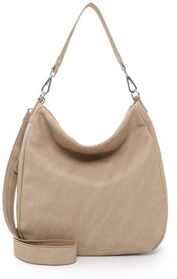Emily & Noah Beutel E&N Bonnie 64344 Damen Handtaschen Material Mix taupe 900
