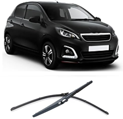 SZXBCLL 26+12 torkarblad, för Peugeot 108 2014-2020 torkarblad vindrutetorkargummi biltillbehör