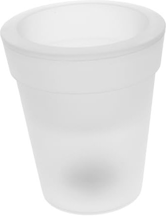 SOIMISS Solar Powered Flowerpot Light and Led Luminous Vase Waterproof Outdoor Garden Pot Lamp White Light for Home Decoration