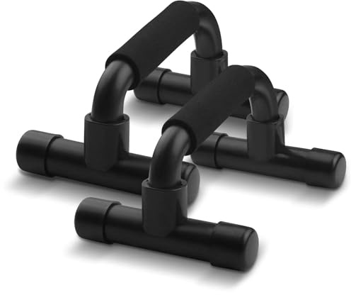 Poignées De Pompes Pour La Musculation - Équipement De Fitness À Domicile, Poignées De Pompes Avec Poignées En Mousse Rembourrées, Construction Antidérapante Et Stable