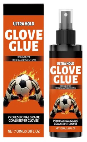 Fotbollsgreppspray – långvarig halkfri dimma, 100 ml målvaktsgrepp spraylim | sportförbättring, tackformel för fotboll, basket, baseboll, boxning, yoga, gym, kvartsbackar