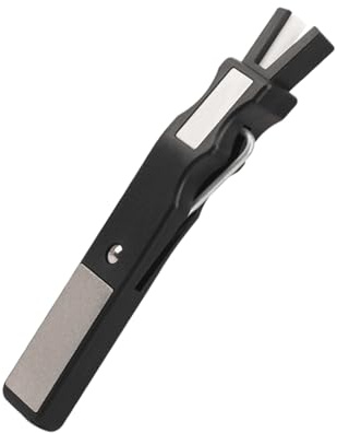 Affilacoltelli per pattini da ghiaccio in ceramica - Ceramica per hockey su ghiaccio, pietra abrasiva per lucidatura, strumento per bordo pattini regolabile | Kit Manutenzione Patini per Affilatura L