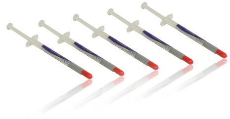 CDL Micro HCIX005 5 x 1 g kylfläns pasta rör, grå