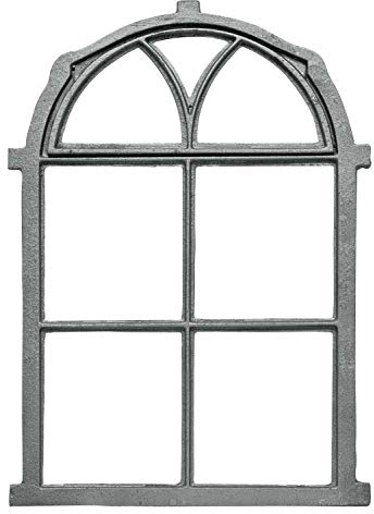 Fenster zum Öffnen grau Klappfenster Stallfenster Eisenfenster Eisen Antik-Stil