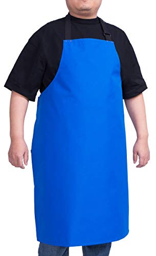 ALIPOBO Waterproof Apron Stain Resistant 1 Piece Blue