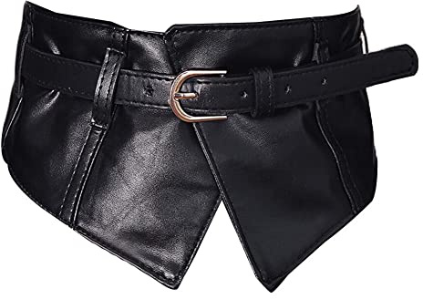 Oyccen Donne Cintura Elastica in Ecopelle Signora Cinture Larga Cinturino in Vita Corsetto