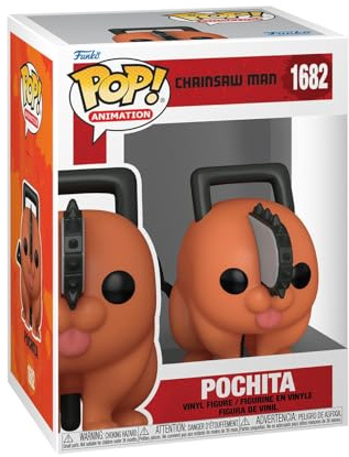 Funko POP! Animation: Chainsaw Man - Pochita - Collectable Vinyl Figure - Gift Idea - Official Merchandise - Toys For Kids & Adults - Model Figure for Collectors and Display