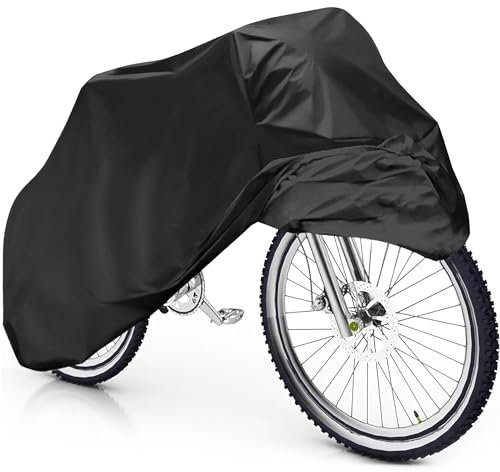 Housse velo exterieur protection impermeable universel resistant a l'eau rayons UV poussiere materiau PEVA haute durabilite bache velo exterieur