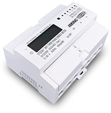 MOUKWLEK Trifase 80A contatore di energia Intelligente bidirezionale Timer monitoraggio del consumo energetico contatore kWh wattmetro SMARTLIFE