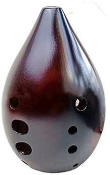 Ocarina Instrument ， 10-håls okarina Tao Xun-instrumentflöjt EFG-tangenter(G Tone Lacquer)