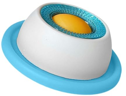 Juguete para lamer Perros - tazón de tazón, Plato de masticación de Cachorro | Suministros de Mascotas de alimentación Lenta para Gatos Perros alimentación Saludable, de Entrenamiento, accesori