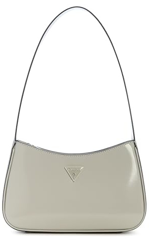 GUESS Borsa a tracolla Arnela Top Zip, Tortora chiaro., Taglia unica, Borsa a tracolla Arnela Top Zip