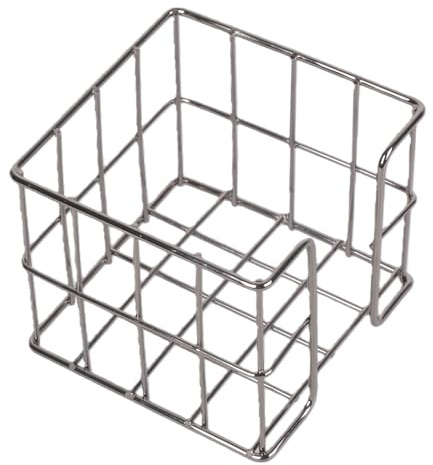 Snorvixre Organizzatore per appunti in metallo, blocco appunti da scrivania, 27 x 95 x 80 mm, per organizzazione scrivania IOffice