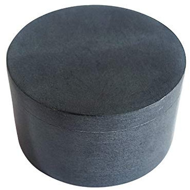 Kaizen Casa Unique Salt and Pepper Box Elegant Stone Salt Box with Lid for Salt, Spice and Herbs Storage (8.89cm x 5.08cm)