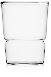 Ichendorf Milano Tumbler Transparente | Colección Tap | 28 cl | Vidrio Borosilicato | Hecho a Mano