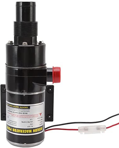 Pompa maceratore efficiente Sunicon, pompa multiuso per prevenire l'intasamento, pompa per acque reflue a protezione multipla, installazione semplice (24V)