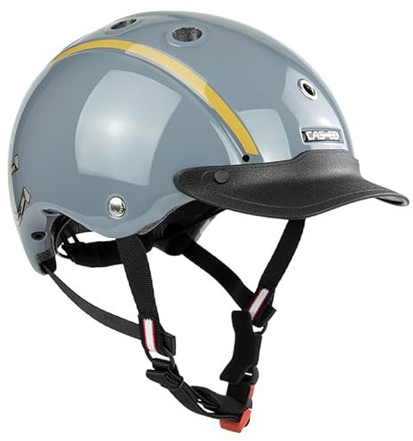 Casco Reithelm Skihelm Radhelm Nori Kinder Glückspferd grau, Größe:S