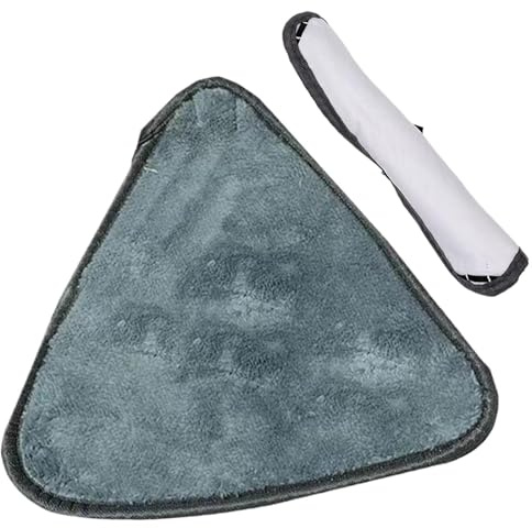 Repuestos para Fregona - 10 Recambios de Paño Triangular para Barrer,Repuesto para Mopa de Limpieza Fácil,para Suelos de Madera, Polvo, Hogar, Baño, Cocina, Salón, Dormitorio,